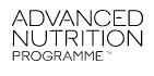 Klik hier voor de korting bij Advanced Nutrition Programme